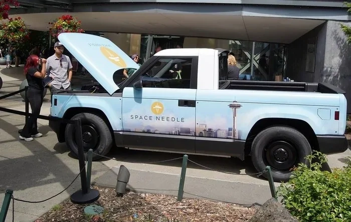 Seattle Space Needle event - Slate truck photos, impressions, answers