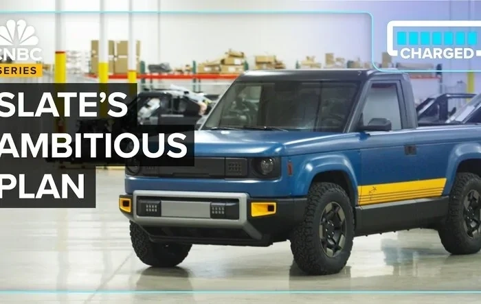 CNBC Video:  Can Bezos-Backed Slate Build An Affordable EV Truck In The U.S.?
