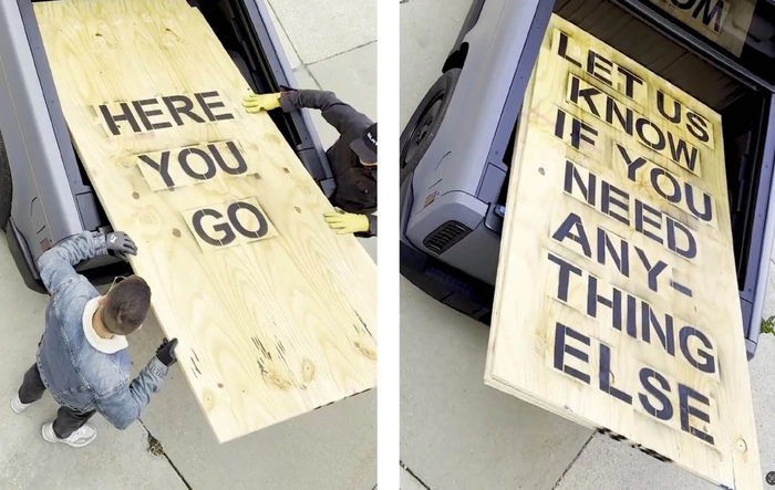 Plywood 4x8 fit / loaded into Slate truck bed (video)