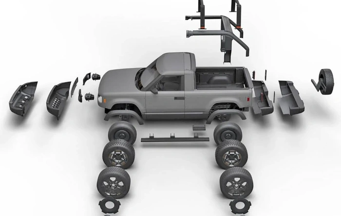Slate parts & accessories exploded views