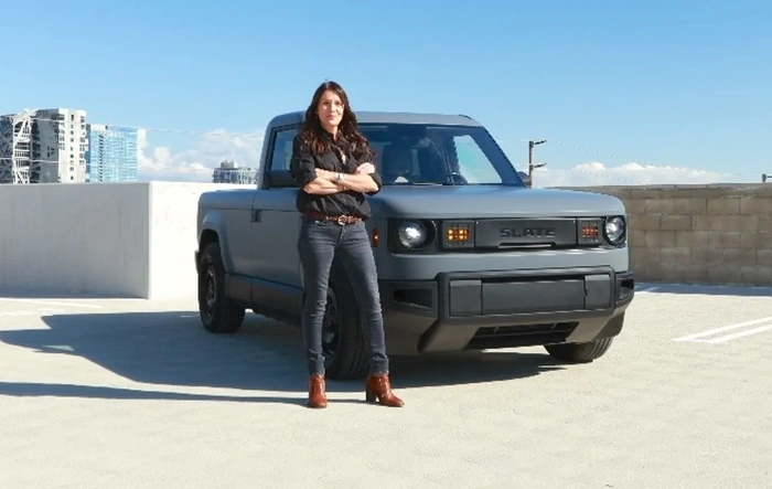 Slate truck reviewed by UK outlet (Electrifying.com)