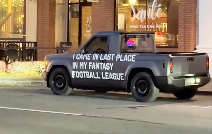 When you work at Slate and lose the office fantasy football league 😆