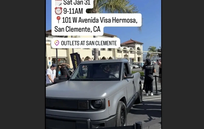 New Slate event at San Clemente CA - Saturday, Jan 31