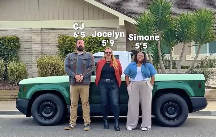 The Slate fits all sizes -- 6'5" 5'9" 5'5" Driver Height Test