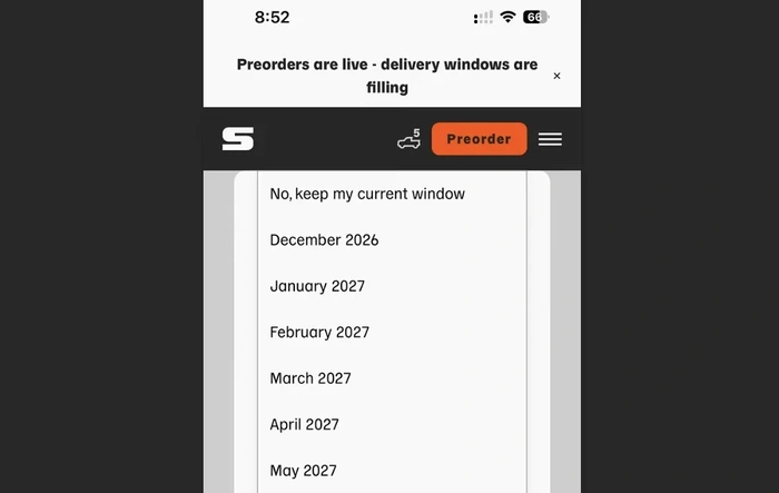 You can now choose your delivery date window! 🪟