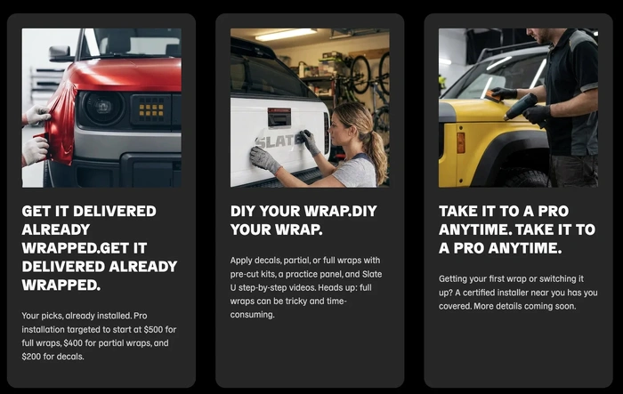 New Wrap info on Slate website
