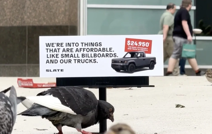 Affordable advertising: Small Billboards and Small Trucks [Slate Video]