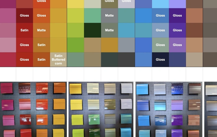 Wrap colors wall ID project